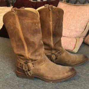 Frye Wyatt Harness Boot